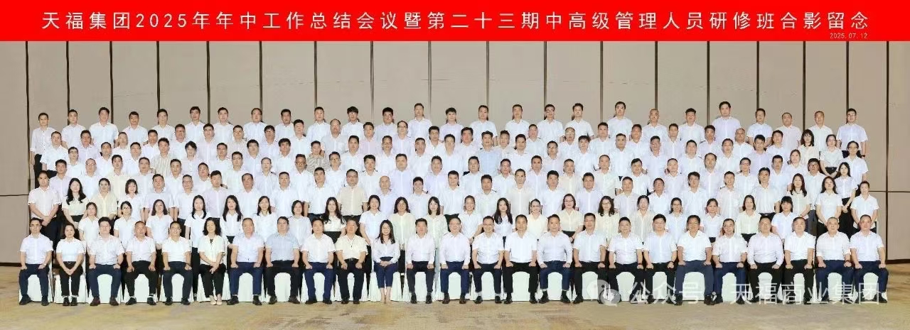 高质发展 终身学习 | 天福集团召开2025年年中工作总结会议